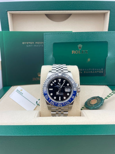 Rolex GMT-Master II Oystersteel - 126710blnr Batgirl NEW