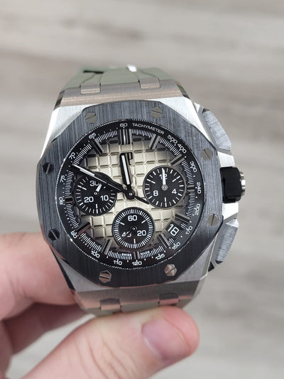 Audemars Piguet Royal Oak Offshore Selfwinding Chronograph - SMOKE DIAL - 26420SO.OO.A600CA.01