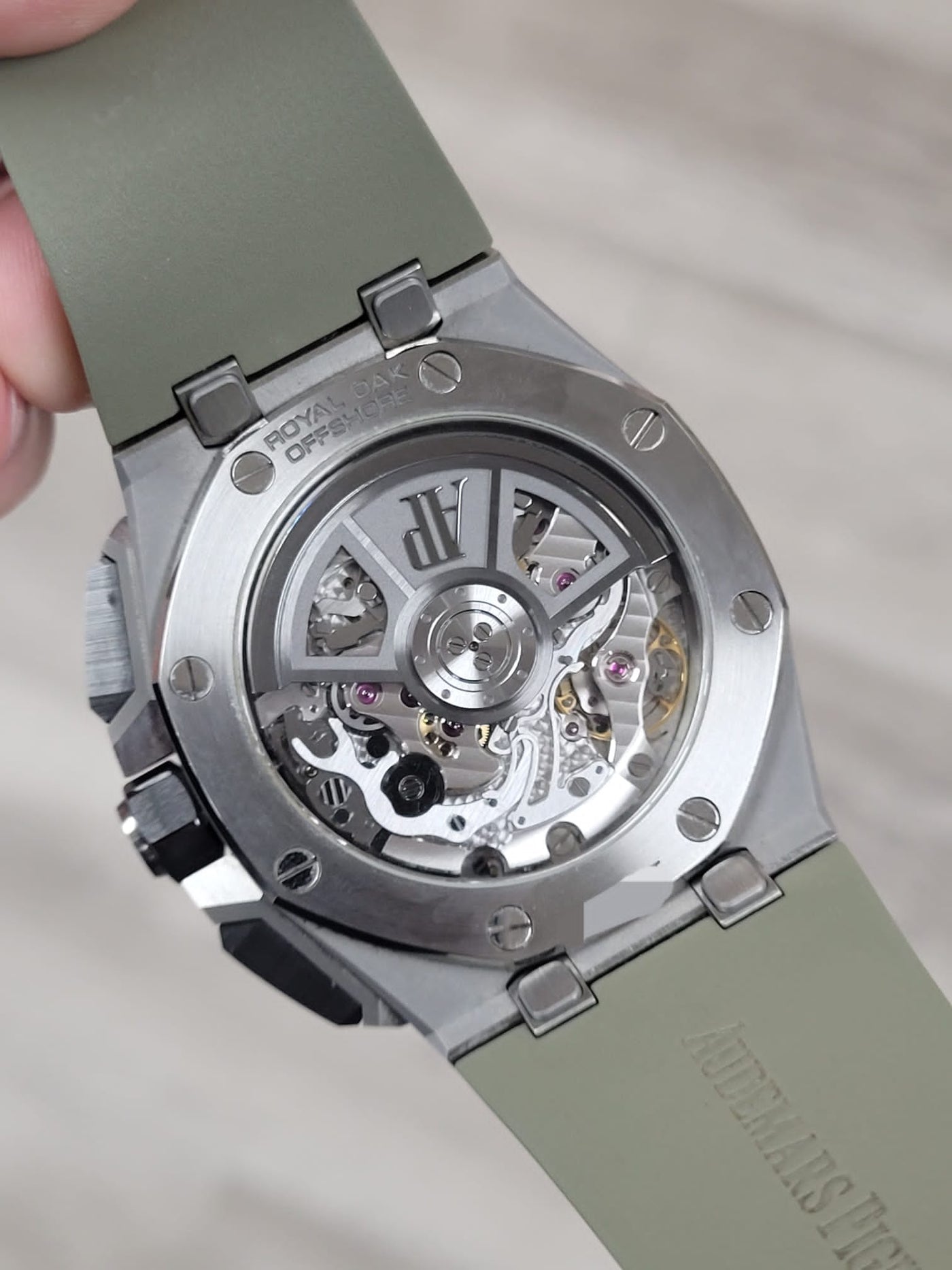 Audemars Piguet Royal Oak Offshore Selfwinding Chronograph - SMOKE DIAL - 26420SO.OO.A600CA.01