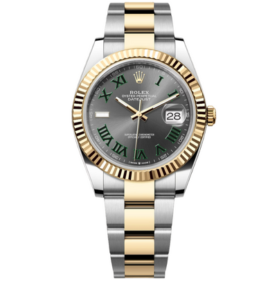 Rolex Datejust 41, Oystersteel and yellow gold Ref. m126333-0019 (WIMBLEDON DIAL)