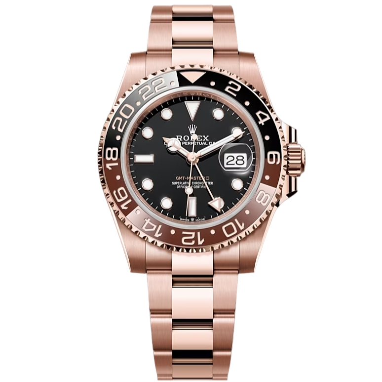 GMT-Master II Oyster, 40mm, Everose gold - Ref 126715CHNR Rootbeer