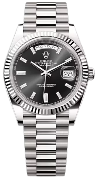 Rolex Day-Date 40, Oyster, 40 mm, white gold ref. 228239