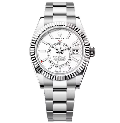 Rolex Sky-Dweller, Oyster, 42mm, Oystersteel and white gold, 336934