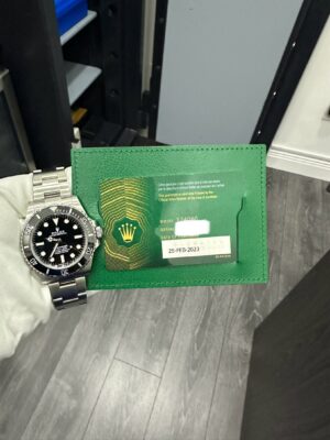 Rolex Rubmariner, Oyster, 41 mm, Black Dial, Oystersteel ref. 124060 - Image 6