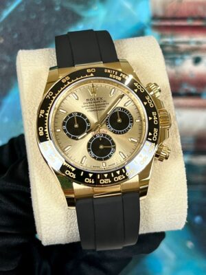 ROLEX DAYTONA COSMOGRAPH YELLOW GOLD, PIKACHU YELLOW GOLD DIAL, OYSTERFLEX, 126518LN