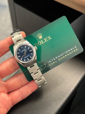 Rolex Oyster Perpetual 28mm 276200 Blue Dial