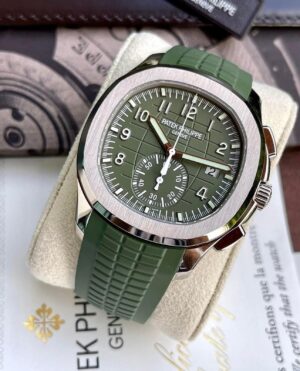 Patek Philippe AQUANAUT 5968G Green White Gold - Image 6