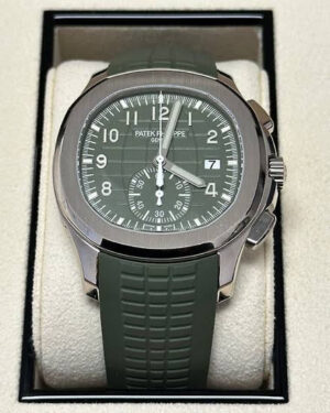 Patek Philippe AQUANAUT 5968G Green White Gold - Image 7