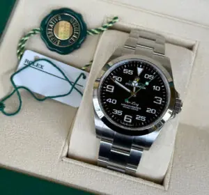 ROLEX OYSTER PERPETUAL AIR-KING BLACK DIAL 126900 - Image 2