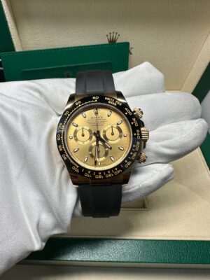 Rolex Daytona yellow gold 116518 gold dial - Image 2