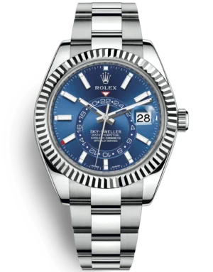 Rolex Sky-Dweller 326934 - 42 mm - Stainless Steel and 18k White Gold Bezel - NEW!