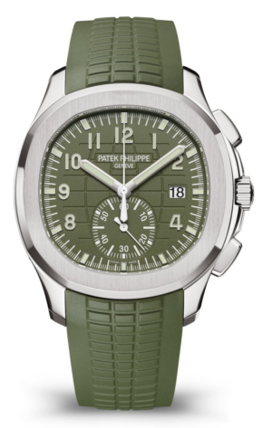 Patek Philippe AQUANAUT 5968G Green White Gold