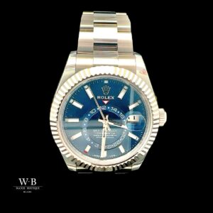 Rolex Sky-Dweller 326934 - 42 mm - Stainless Steel and 18k White Gold Bezel - NEW! - Image 4