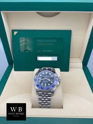 Rolex GMT-Master II Oystersteel - 126710blnr Batgirl NEW - Image 2