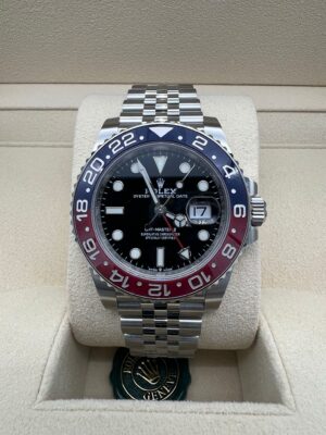 GMT-Master II Oyster, 40mm, Oystersteel - Ref 126710BLRO- PEPSI - Image 2