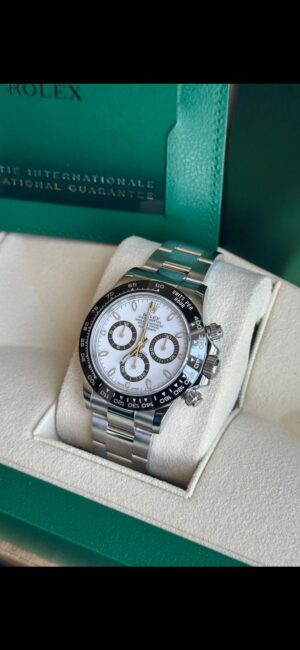 Rolex Ceramic Daytona white PANDA 40mm Ref. 116500 New! - Image 2