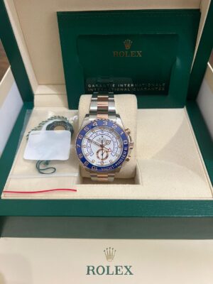 Rolex Steel Yacht-Master II 44 Watch - White Dial - 116681 new - Image 4