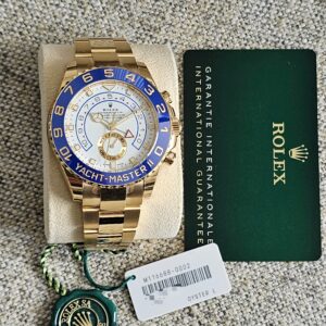 Rolex Yellow Gold Yacht-Master II 44 Watch - White Dial - 116688 - Image 2