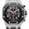 Audemars Piguet Royal Oak Offshore Chronograph Vampire Chronograph Steel 42mm Ceramic Bezel Black Dial