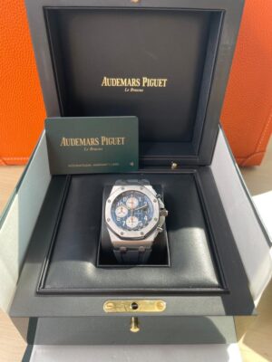 Audemars Piguet Royal Oak Offshore Chronograph (Pre owned) Stainless Steel 42mm Blue Navy Dial 26470ST.OO.A027CA.01 - Image 3