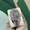 Rolex Datejust 41, oyster, 41 mm, Oystersteel and everose gold, Slate Motif Dial, Jubilee bracelet, ref 126331 - Image 2