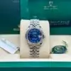 Rolex Datejust 31, oyster, 31 mm, Oystersteel and white gold, Bright blue dial, Jubilee bracelet, ref 278274 - Image 2