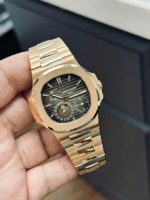 Patek Philippe Nautilus (Brand New),Self-Winding, 40 mm, Rose Gold, Sunburst brown Dial, Sapphire crystal case back, Rose Gold Bracelet, referencia 5712/1R - Image 3