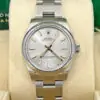 Rolex Oyster perpetual 31, Oyster, 31 mm, Oystersteel, Silver dial, Oyster bracelet, ref 277200 - Image 2