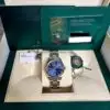 Rolex Oyster perpetual 31, Oyster, 31 mm, Oystersteel, Bright blue dial, Oyster bracelet, ref 277200 - Image 3