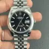 Rolex Datejust 41, Oyster, 41 mm, Oystersteel, Bright Black Stick Dial, Jubilee Bracelet, 126300 - Image 2