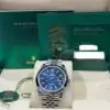 Rolex Datejust 41, Oyster, 41 mm, Oystersteel, Bright Blue Stick Dial, Jubilee Bracelet, 126300 - Image 2