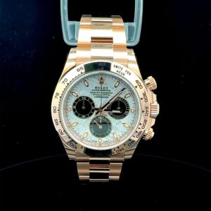 Rolex Daytona 40, Oyster bracelet, 40 mm, Rose gold, Meteorite Dial, 116505 - Image 2