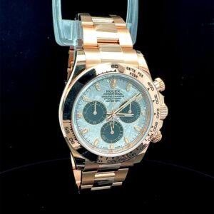 Rolex Daytona 40, Oyster bracelet, 40 mm, Rose gold, Meteorite Dial, 116505 - Image 7