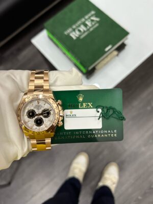 Rolex Daytona 40, Oyster bracelet, 40 mm, Rose gold, Meteorite Dial, 116505 - Image 5