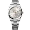 Rolex Oyster perpetual 41, Oystersteel, Silver Index Dial, 124300