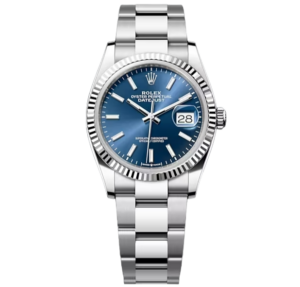 Rolex Datejust 36, Oyster Bracelet, 36mm, (NEW) oystersteel and white gold, reference 126234