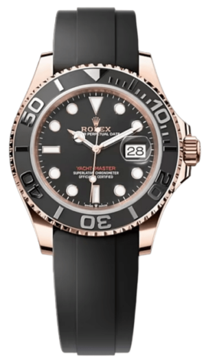 Rolex Yacht-Master 40, Oyster, 40mm, everose gold, Black Dial ref. 126655