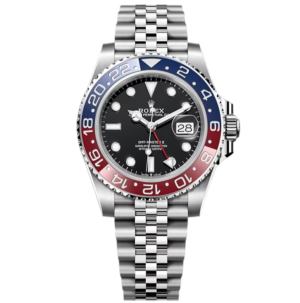 GMT-Master II Oyster, 40mm, Oystersteel - Ref 126710BLRO- PEPSI