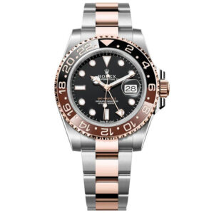 GMT-Master II Oyster, 40mm, Oystersteel and Everose Gold- Rootbeer New 126711CHNR