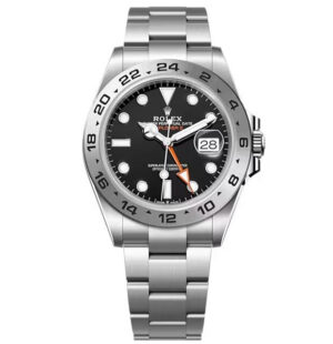 Rolex Explorer II, Oyster, 42mm, Oystersteel, Black dial, 226570