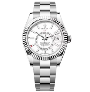 Rolex Sky-Dweller, Oyster, 42mm, Oystersteel and white gold, 336934