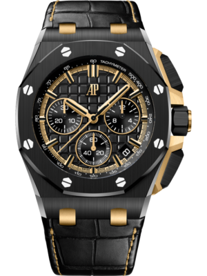 Audemars Piguet Royal Oak Offshore Selfwinding Chronograph, Black Dial, Black Ceramic Case and Bezel, 26420CE.OO.A127CR.01