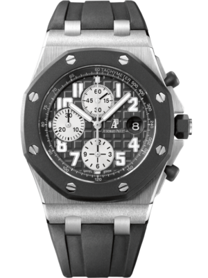 Audemars Piguet Royal Oak Offshore chronograph, 42mm, Black Dial, ref 25940SK